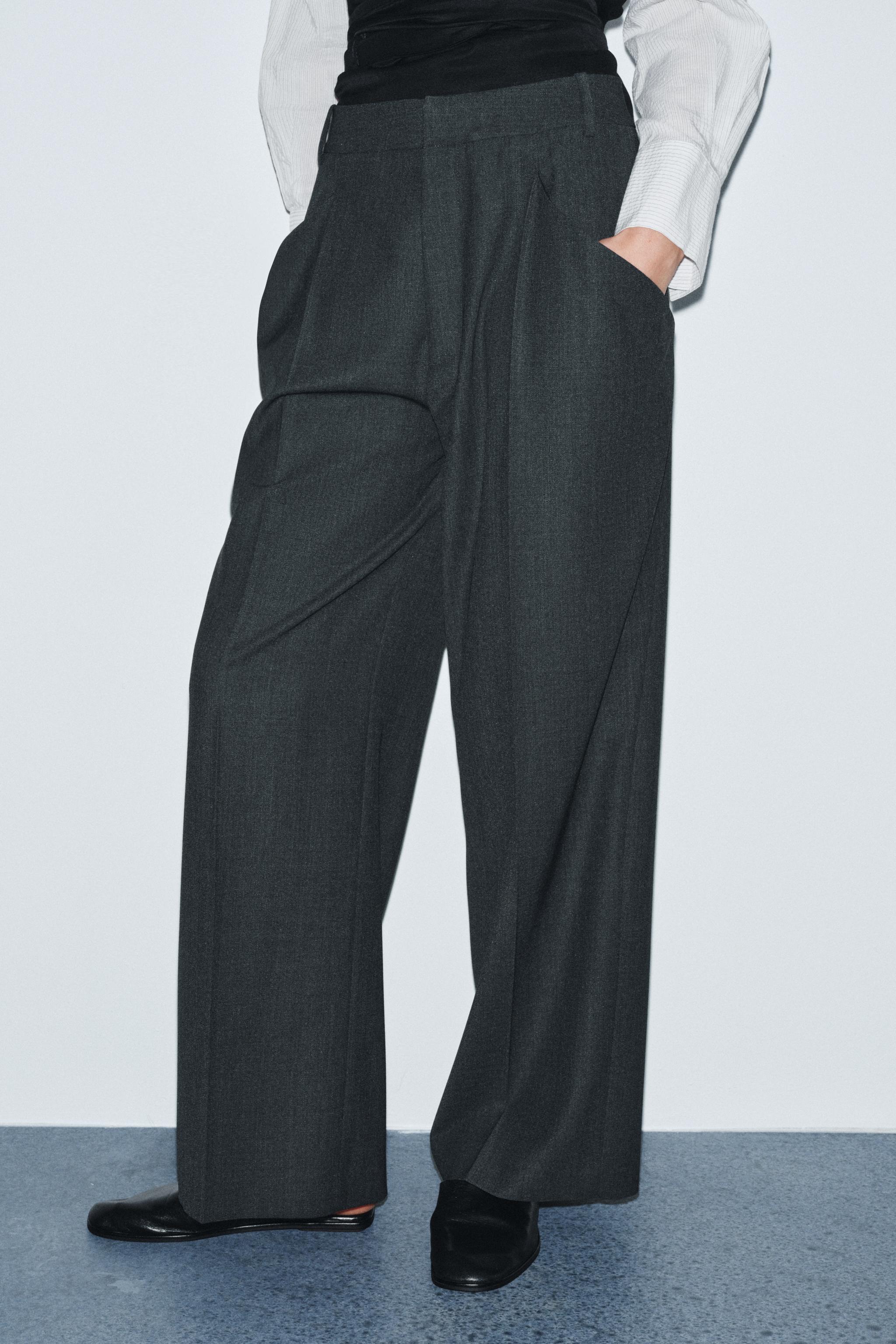 ZW COLLECTION LIMITED EDITION WOOL PANTS WITH POCKETS